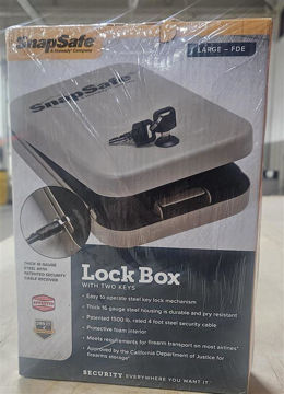 Picture of Large Lock Box with Keys