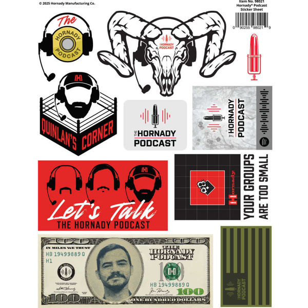Picture of Podcast Sticker Sheet