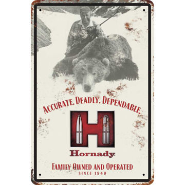 Picture of Joyce Hornady Tin Sign