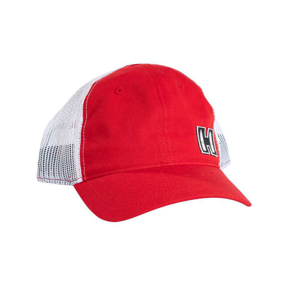 Picture of Red & White Mesh Cap